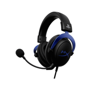 HyperX Cloud Gaming Headset, For PS5-PS4, Black/Blue, 1 Year Warranty | 4P5H9AM#ABB