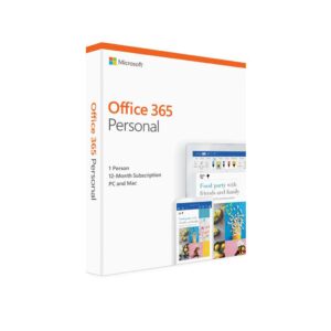 Microsoft Office 365 Personal 1 PC -1-year subscription