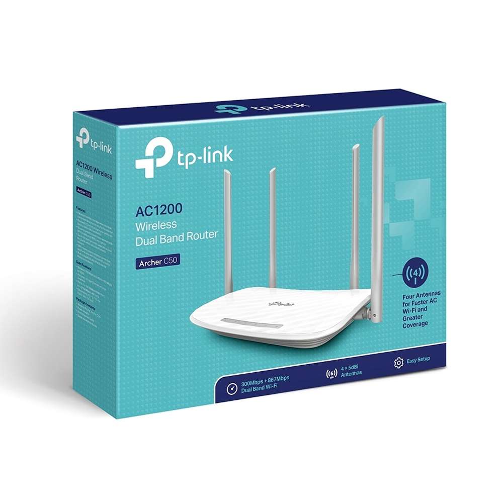 TP-Link AC1200 Wireless Dual Band Router Archer C50 - Image 3