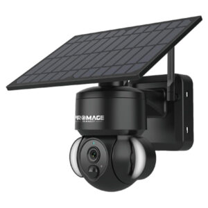 Promage Connect Solar Powered PTZ Camera PC-S303-4G-B