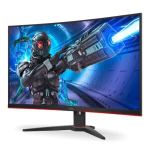 AOC C32G2ZE 32 Inch, 240Hz, 1ms, FHD Curved Gaming Monitor, Black