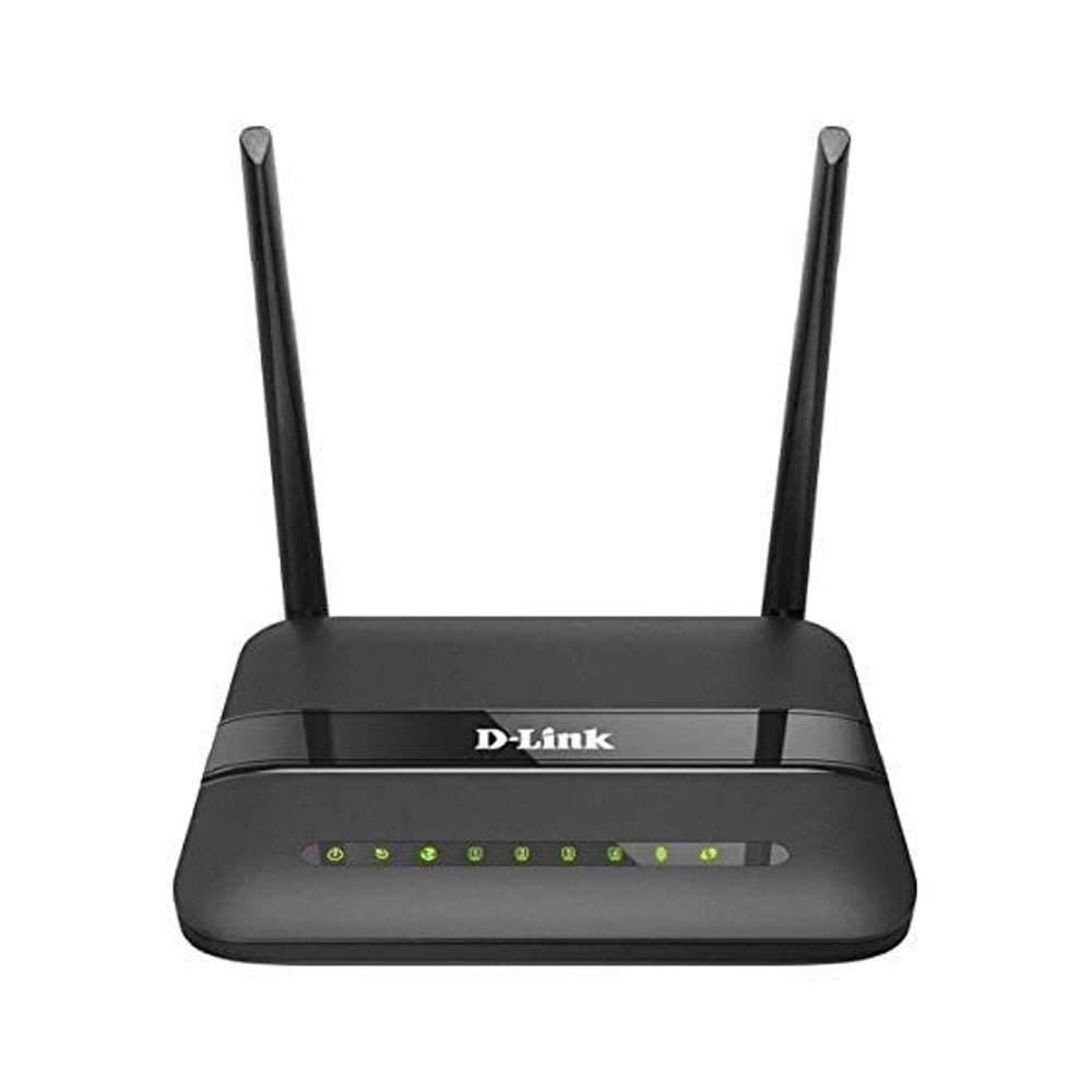 D-Link Wireless N300 ADSL2 Plus Modem Router, DSL-124
