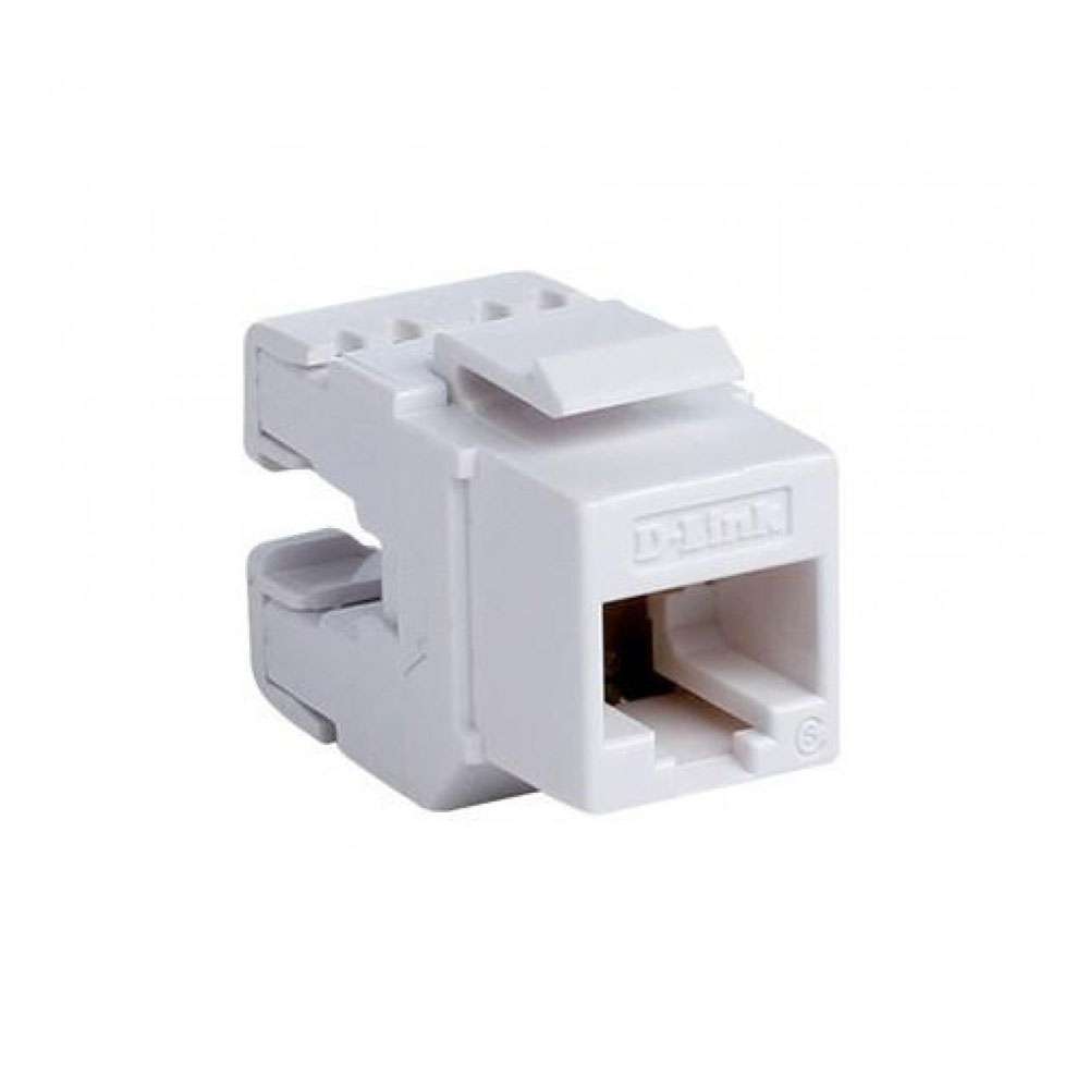 D-Link Cat6 UTP Keystone Jacks - NKJ-C6WHI1B21 - Image 2