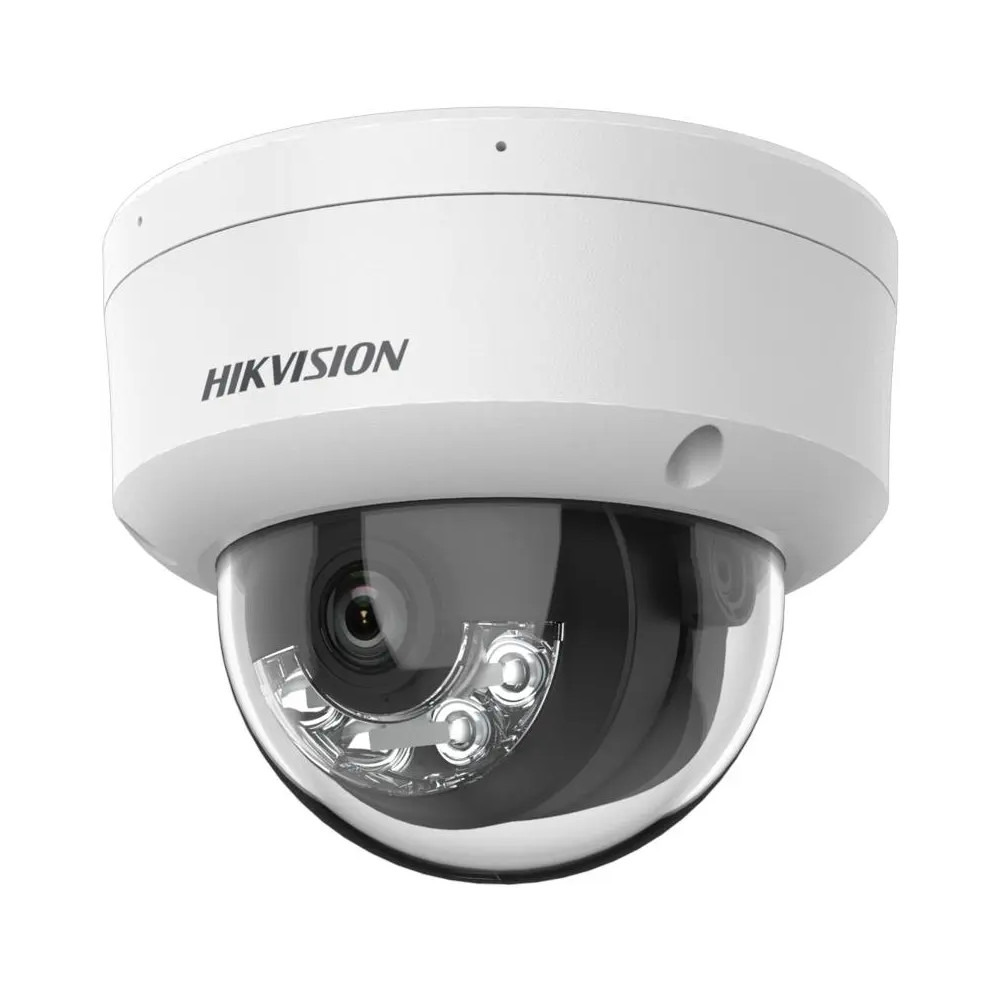 Hikvision 4MP Smart Dual Light Network Dome Camera with Built-in Mic, DS-2CD1143G2-LIU