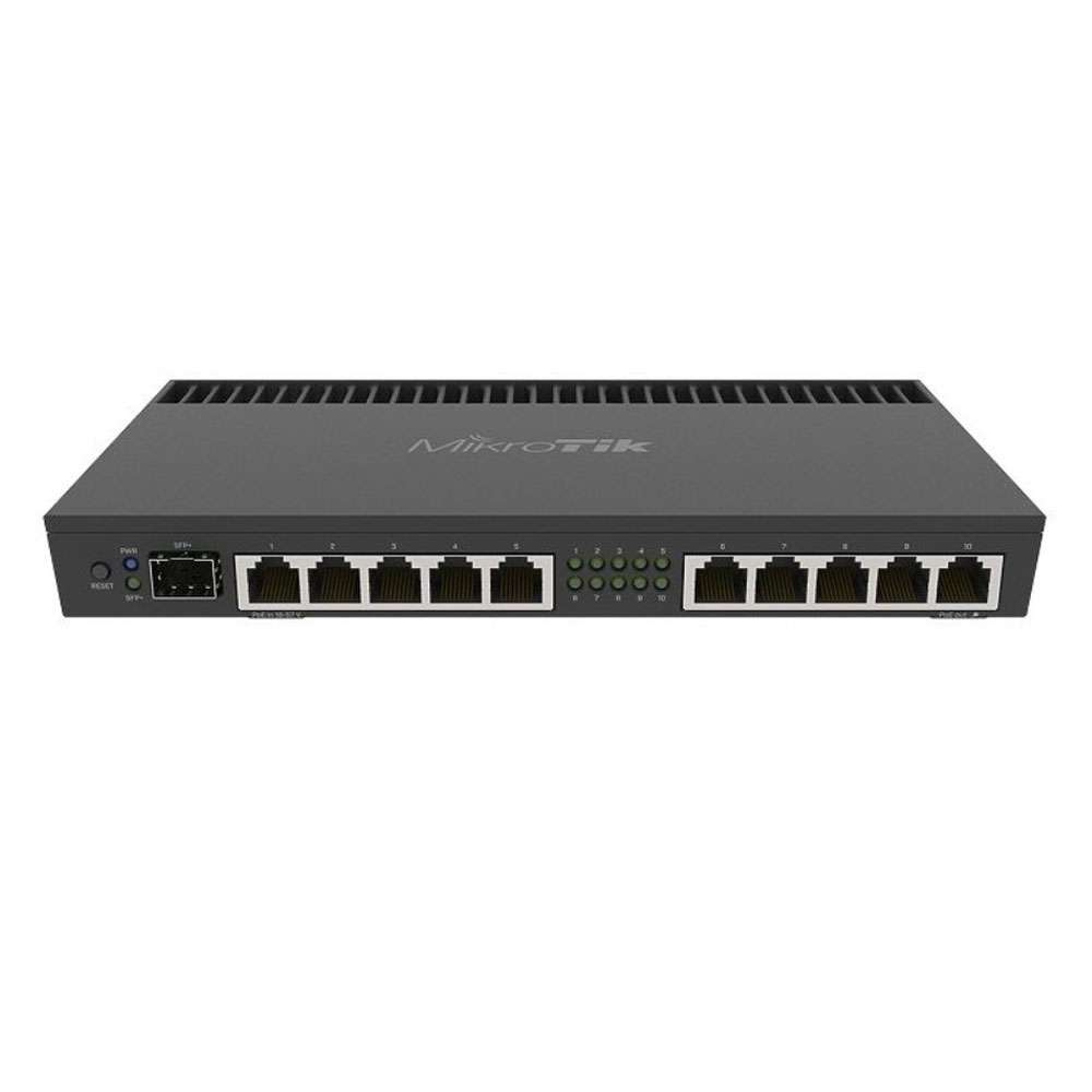 MikroTik 10 Port Gigabit 1SFP+ 4 Core Rack-Mount Router RB4011iGS+RM
