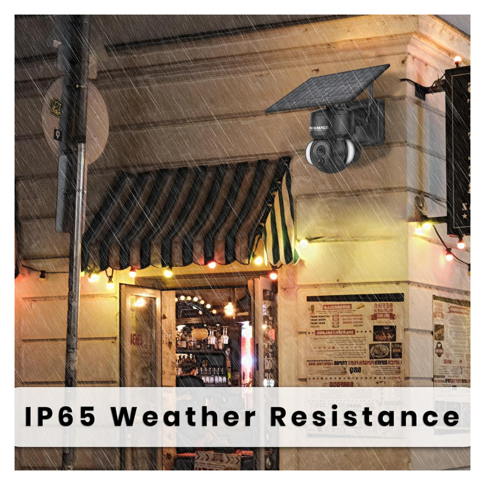 Promage Connect Solar Powered PTZ Camera PC-S303-4G-B - Image 2