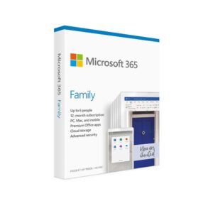 Microsoft Office 365 Family 6PC 1-year subscription