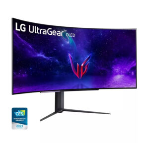 LG 45 Inch WQHD 240Hz UltraGear OLED Curved Gaming Monitor, 45GR95QE-B