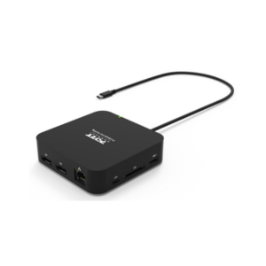 Port 2 X 4K USB-C Mobile Docking Station 9 Devices, DisplayPort, 85W, 5Gb/s Data Transfer Speed, Cable Length 30cm, 1 Year Warranty | 901907
