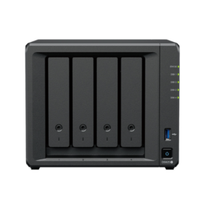 Synology DiskStation DS925+ 4 BAY NAS BOX, AMD Ryzen V1500B Processor, 32GB Max. RAM, 129.27 BTU/hr, Hot Swappable Drive, RJ-45, USB-C, 1 Year Warranty | DS925+