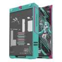 Pre-Build Hatsune Miku Edition Gaming PC - AMD Ryzen 9 9950X3D Processor - 32GB RAM - 1TB SSD - 16GB NVIDIA GeForce RTX 5080 ROG Astral Hatsune Miku Edition Graphics - DOS - Black - 1 Year Warranty - R9-32-1-5080-1200