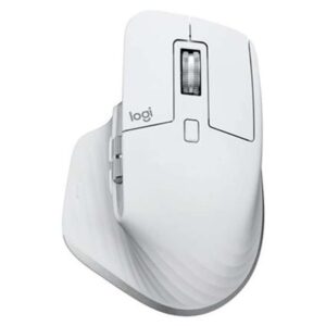 Logitech MX Master 3S Performance Wireless Mouse, Pale Grey
