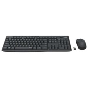 Logitech MK295 Silent Keyboard Mouse Combo لوجيتك MK295 حزمة كيبورد وماوس، اسود Logitech MK295 Keyboard Mouse Combo, Black Logitech MK295 Combo, Black Logitech MK295 Silent Keyboard Mouse Combo, Black