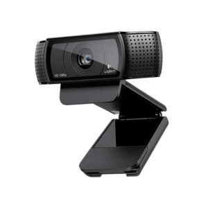 Logitech C920 HD Pro WebCam, Full HD 1080p video calling with stereo audio
