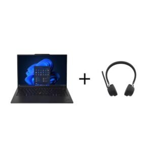 Lenovo ThinkPad T14 Gen 6 Intel Core Ultra 7 255U 16GB RAM 512GB SSD Integrated Intel Graphics 14 inch WUXGA Windows 11 Pro Business Laptop - Black (T14-21QC001BGR+ANC)