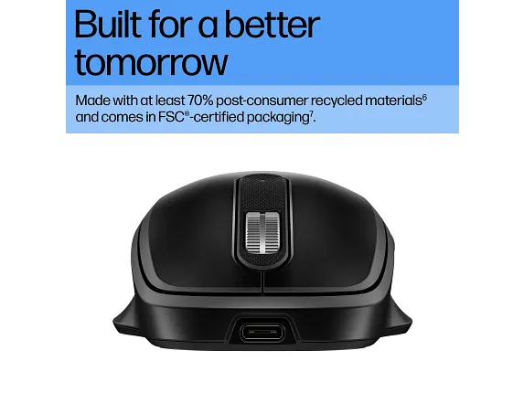 HP 510 Ultra-Fast Rechargeable Wireless Mouse - Image 4