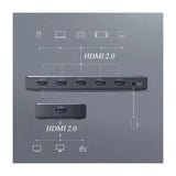UGREEN 5-Port HDMI 2.0 Switch with Remote (50710) - Image 3