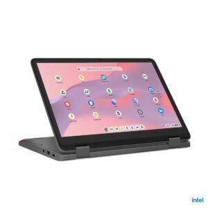 Lenovo 500e Yoga Chromebook Gen 4 Intel N100 8GB RAM 64GB eMMC Intel UHD Graphics 12.2" WUXGA ChromeOS Convertible Laptop - Graphite Grey [CHROME500e-82W4000NEV]