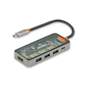 Mowsil 5-in-1 USB-C Hub Adapter