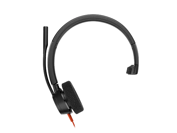 Poly Blackwire 3310 Monaural Microsoft Teams Certified USB-C Headset +USB-C/A Adapter