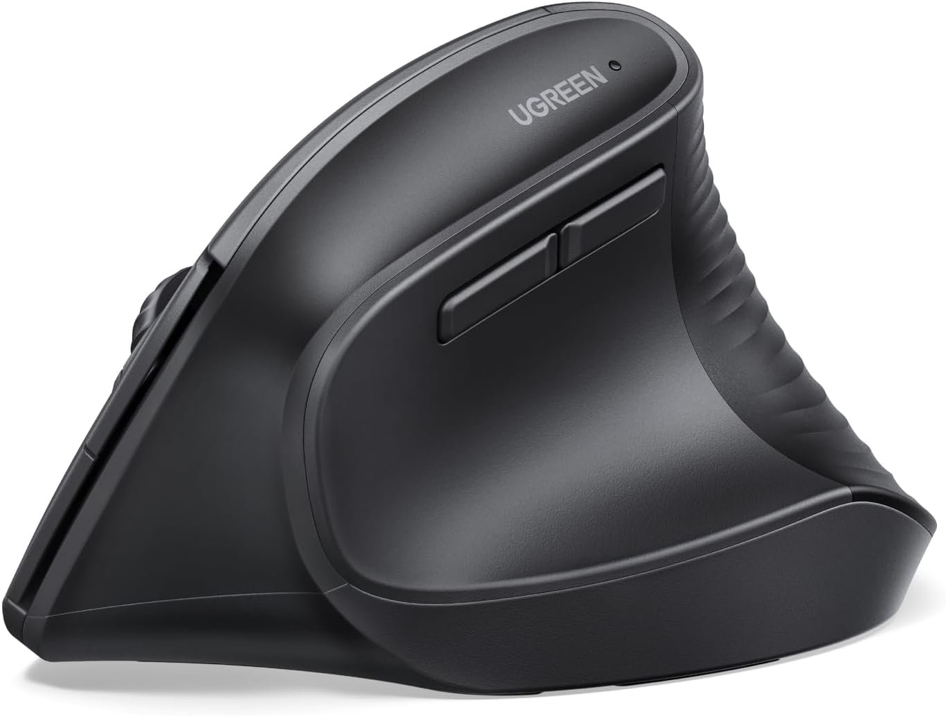 UGREEN Vertical Wireless Mouse BT5.4/2.4G Ergonomic 4000DPI 6-Button | Vertical wireless mouse, Bluetooth5.4/2.4G, ergonomic, 4000 DPI, 6 buttons, wrist relief, for PC Mac - Image 2