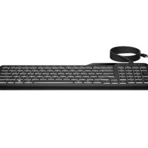 HP 400 Backlit Wired Keyboard