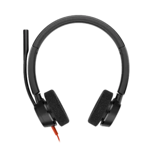 Poly Blackwire 3320 Stereo Microsoft Teams Certified USB-C Headset +USB-C/A Adapter