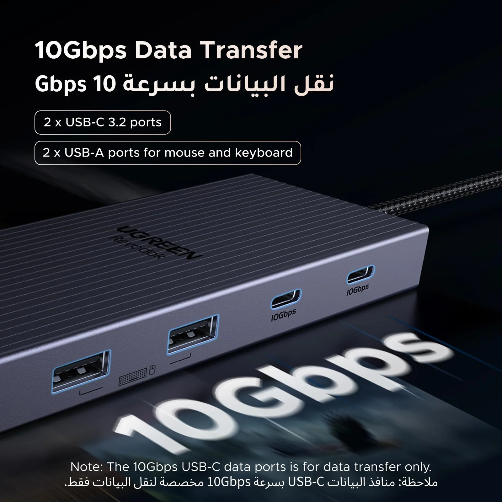 UGREEN Revodok Pro USB-C Hub 12-in-1 - Image 3