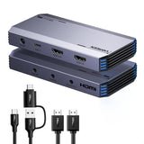 UGREEN 4K 60Hz Capture Card Ultra HD HDMI Video Capture USB 3.0 Ultra-Low Latency VRR HDR Streaming Gaming iPad PS5 (25173)