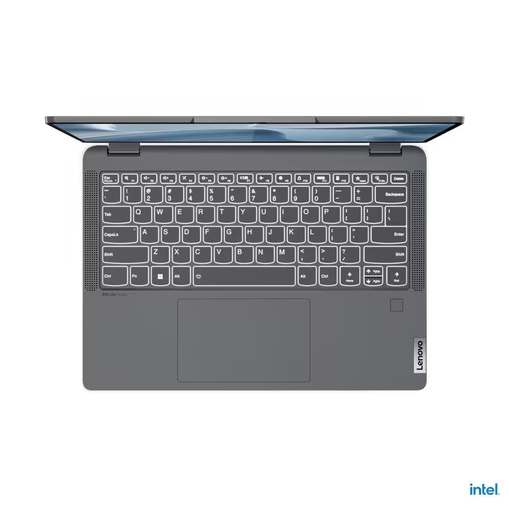 Lenovo Intel Core i5-1235U 8GB RAM 512GB SSD Integrated Intel Iris Xe Graphics 14" Convertible Laptop - Storm Grey (FLEX5-82R700KLAX) - Image 4