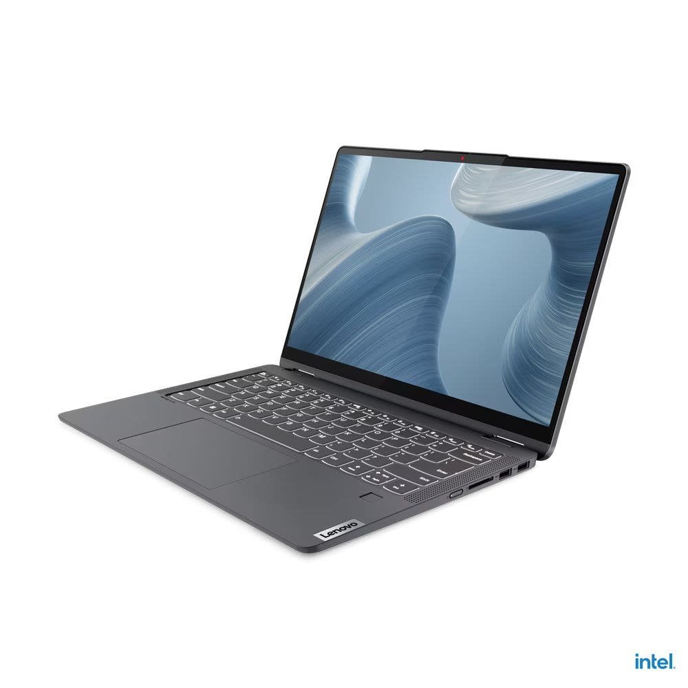 Lenovo Intel Core i5-1235U 8GB RAM 512GB SSD Integrated Intel Iris Xe Graphics 14" Convertible Laptop - Storm Grey (FLEX5-82R700KLAX) - Image 5