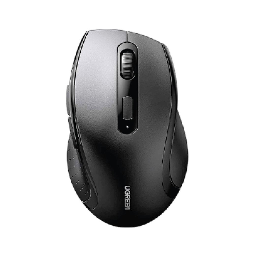 UGREEN Wireless Mouse, 2.4GHz Stable Connection, Ergonomic Silent Mouse, 5-Button with 3 Adjustable DPI (800/1200/1600), Compatible with Windows, macOS, iOS, Android, Linux