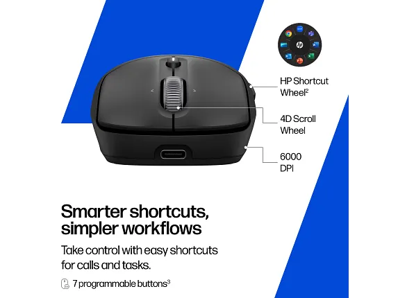 HP 705 Rechargeable Wireless Mouse for business