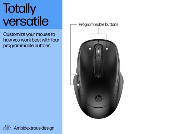HP 510 Ultra-Fast Rechargeable Wireless Mouse - Image 3