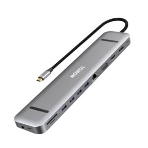 Mowsil 13-in-1 USB-C Docking Station