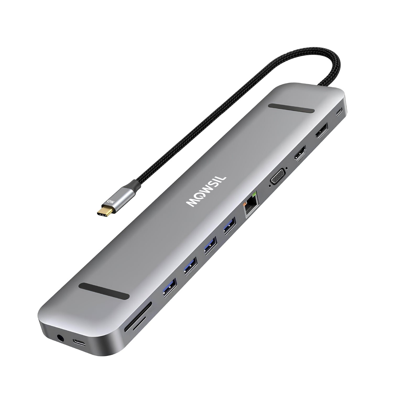 Mowsil 13-in-1 USB-C Docking Station