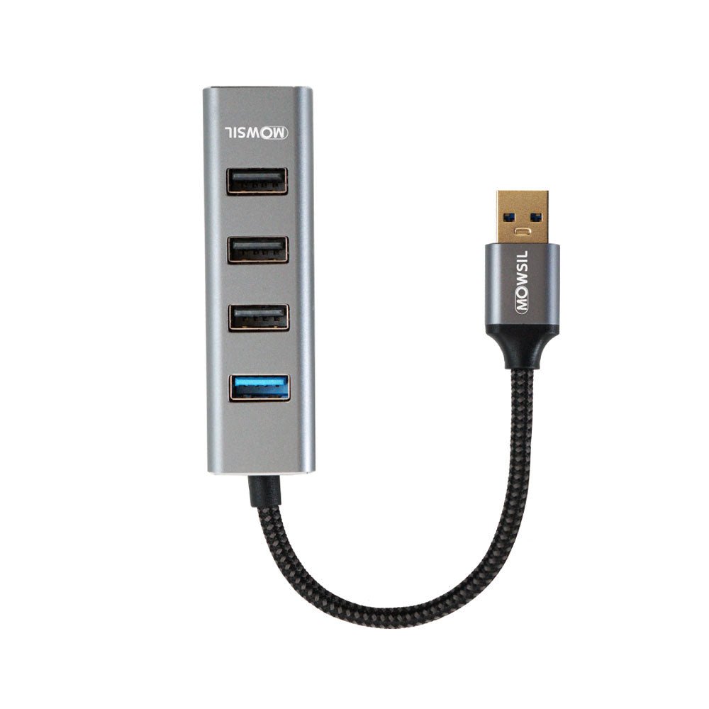 Mowsil 4-Port USB 3.0 Hub