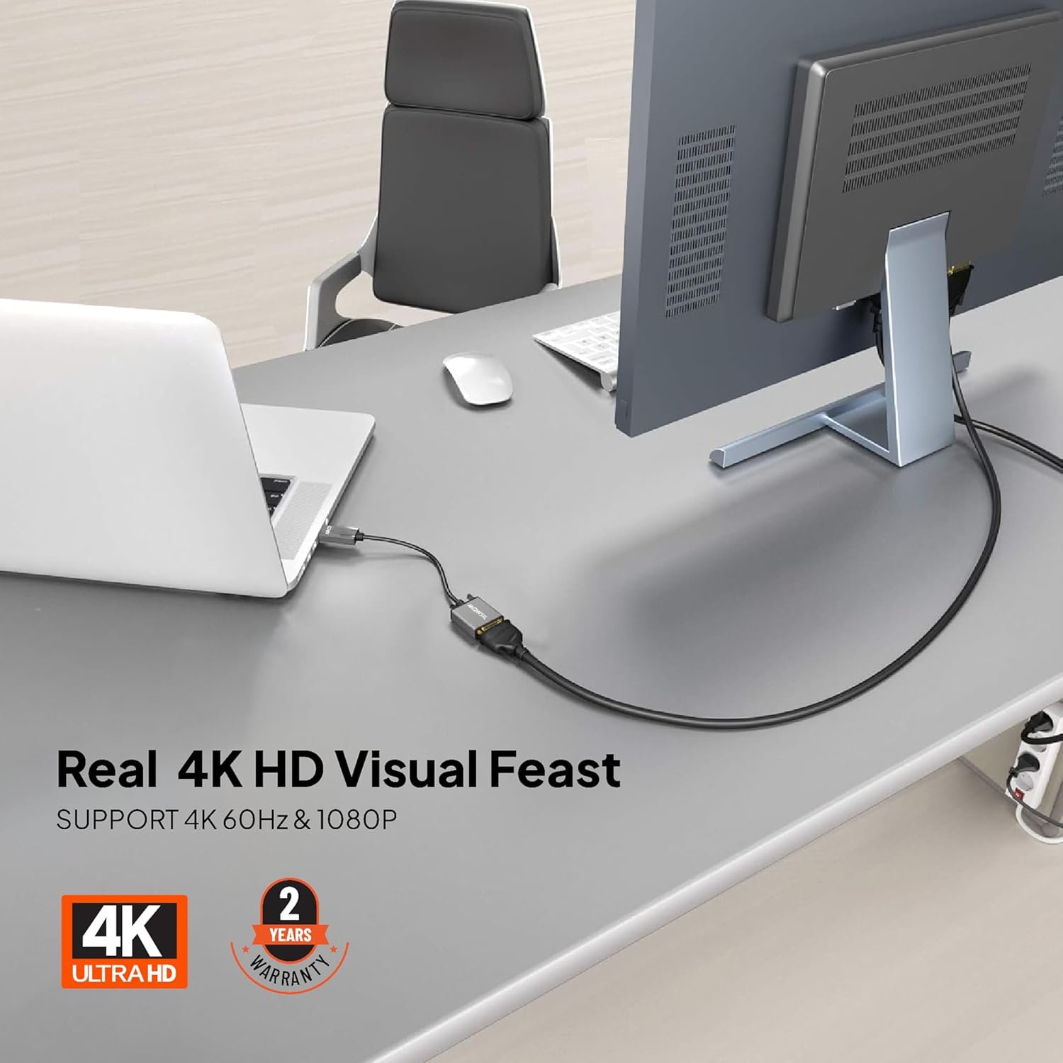 Mowsil DisplayPort to VGA Adapter - Image 3