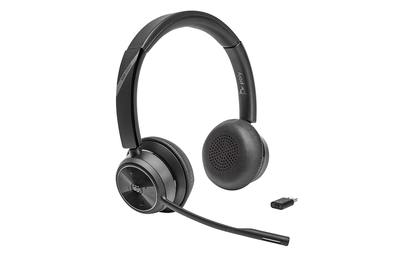 Poly Savi 7320 UC Stereo Microsoft Teams Certified DECT 1920-1930 MHz Headset - Image 2