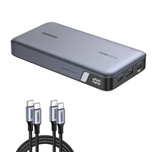 UGREEN 145W Laptop Power Bank 25000mAh, 3-Port Portable Charger USB C | Fast Charging, 3 Ports 2C1A, ThermalGuard, Portable Charger PC, LED, Compatible with iPhone 17 16 15 Galaxy S26 iPad MacBook