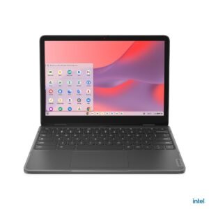 Lenovo 500e Yoga Chromebook Gen 4 Intel N100 8GB RAM 64GB eMMC Intel UHD Graphics 12.2inch WUXGA ChromeOS Laptop - Grey (CHROME500e-82W40036EV)