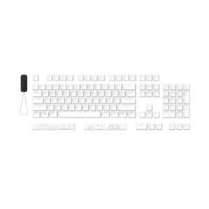 HyperX Pudding Keycaps 2 - Full Key Set - PBT - White (US Layout)