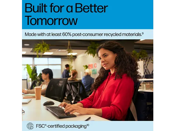 HP 725 Multi-Device Rechargeable Wireless Keyboard and Mouse Combo - Image 4