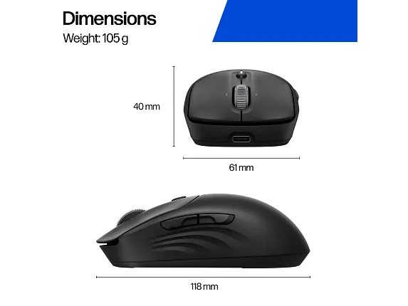 HP 700 Rechargeable Wireless Mouse - Image 4