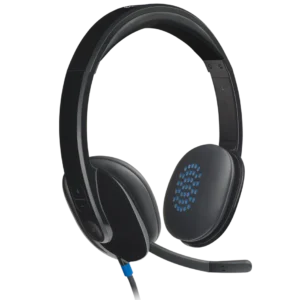 Logitech H540 USB Computer Headset With High-Definition sound and on-ear controls