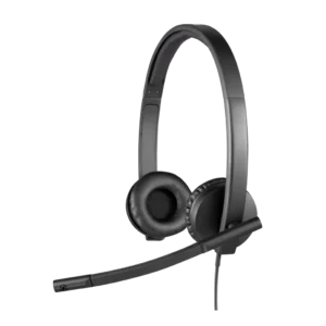 Logitech Headset Wired H570e UC Version Stereo USB A With Noice Cancelling