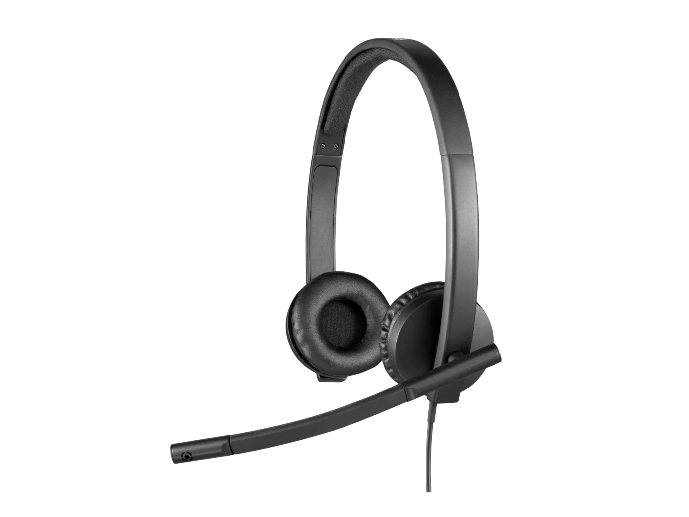 Logitech Headset Wired H570e UC Version Stereo USB A With Noice Cancelling
