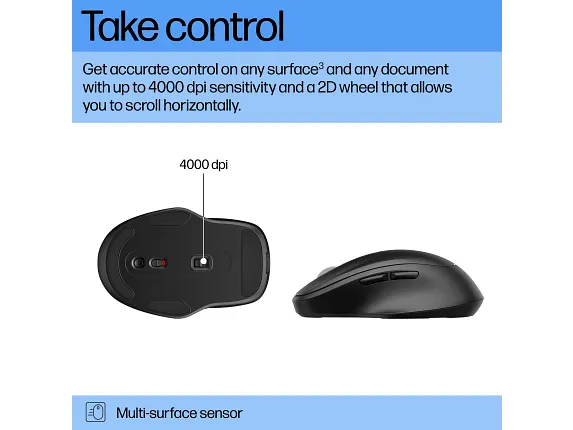 HP 510 Ultra-Fast Rechargeable Wireless Mouse - Image 2