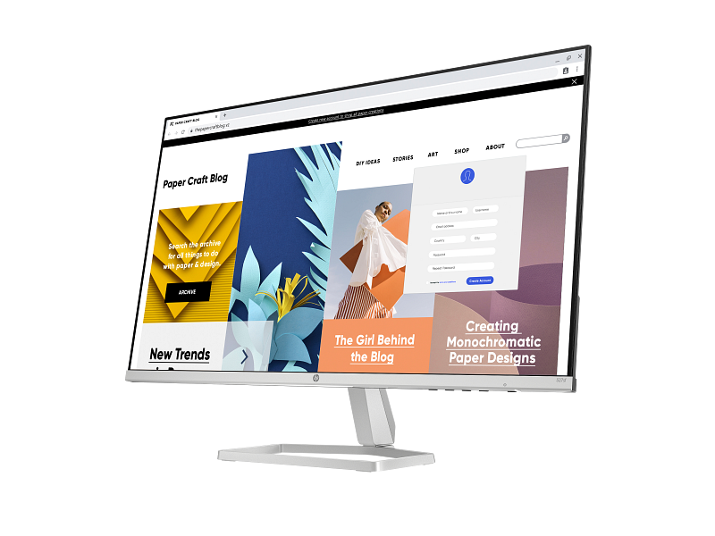 HP Series 5 27 inch FHD Monitor - 527sf (94F44AA) - Image 3