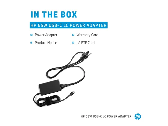 HP 65W USB-C LC Power Adapter - Image 5